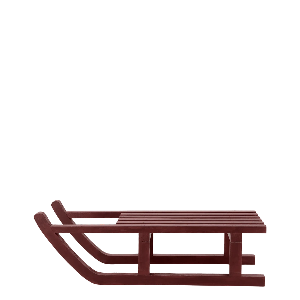 Chic Antique - Vintage Schlitten für Deko antique cherry