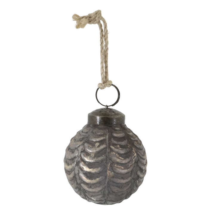 Chic Antique - Weihnachtskugeln in einer Schachtel 12er-Set antique mokka