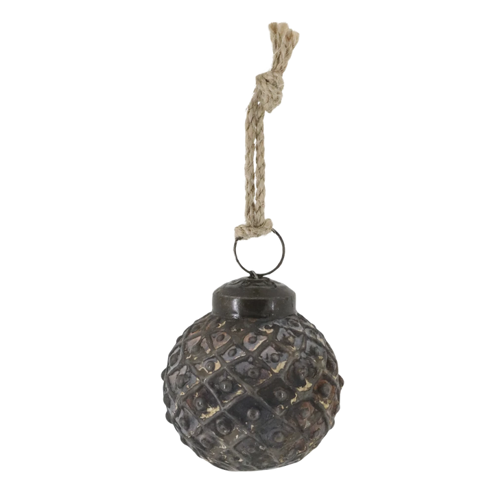 Chic Antique - Weihnachtskugeln in einer Schachtel 12er-Set antique mokka