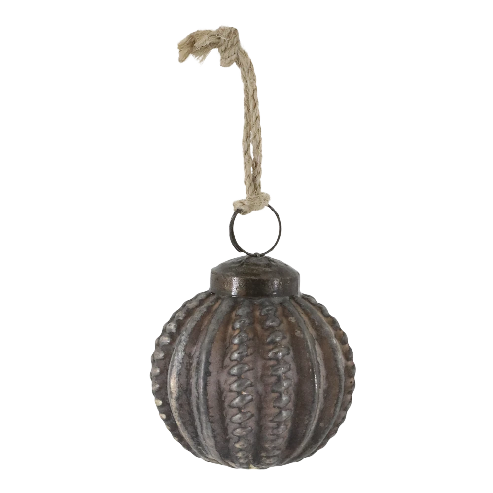 Chic Antique - Weihnachtskugeln in einer Schachtel 12er-Set antique mokka