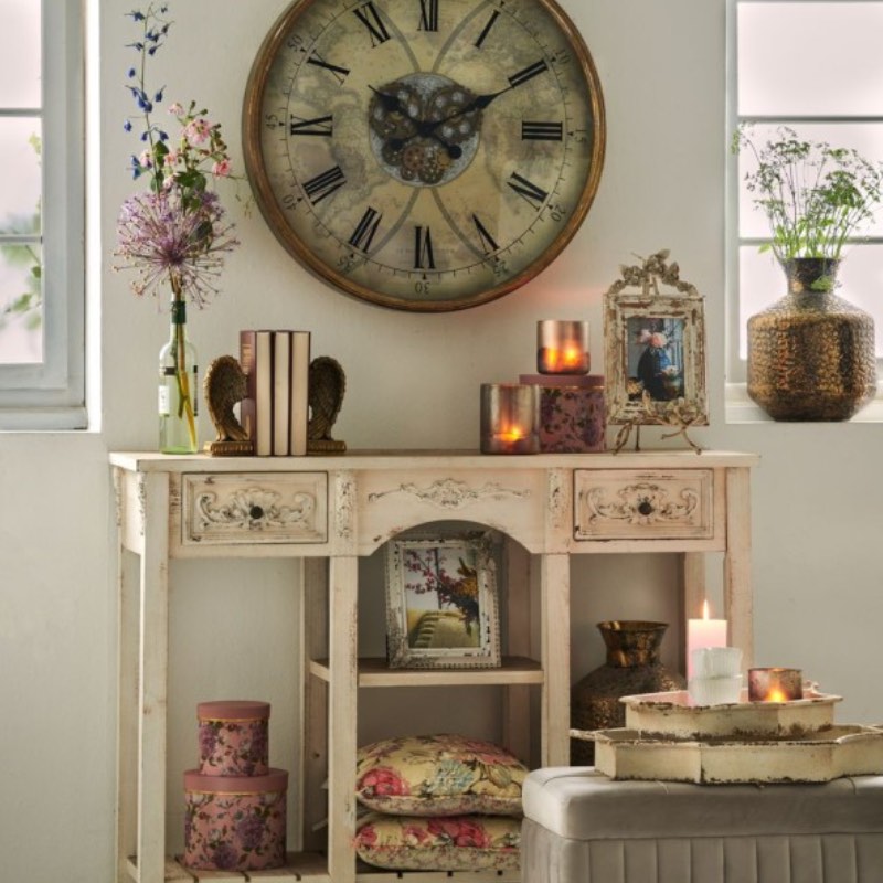 Clayre & Eef - Fotorahmen Butterfly Shabby Chic (Fotoformat 15 x 20 cm)