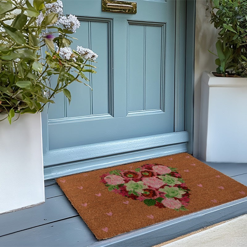 Clayre & Eef - Türmatte Blumen Herz