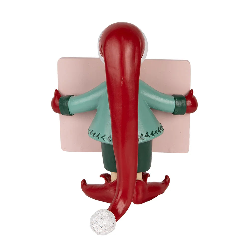 Clayre & Eef - Deko-Elf mit Kreidetafel