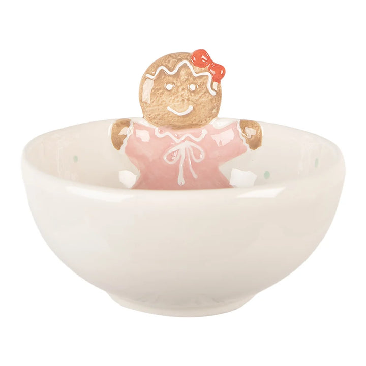 Clayre & Eef - Schüssel Lebkuchenfrau groß