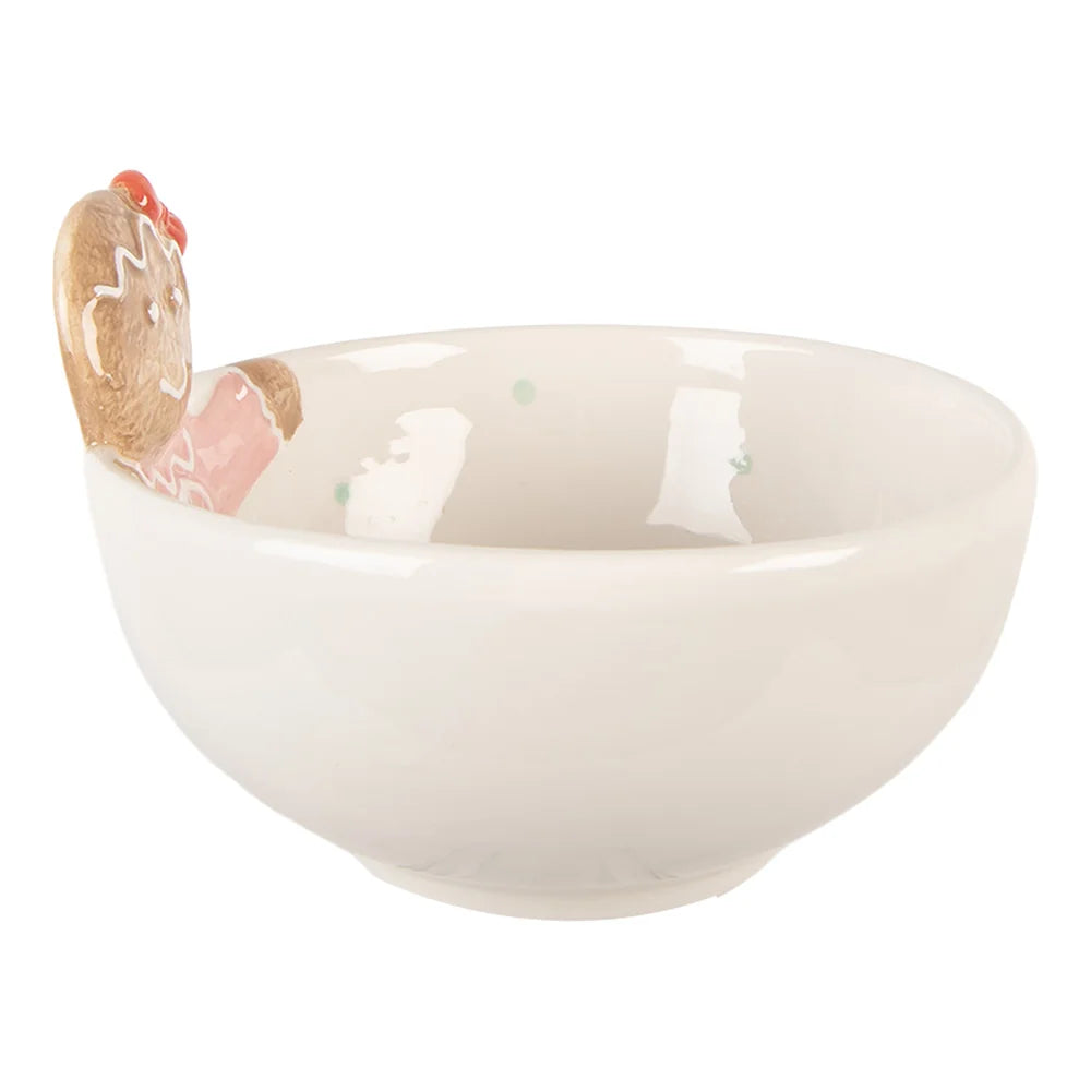 Clayre & Eef - Schüssel Lebkuchenfrau groß