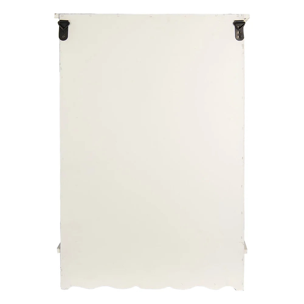 Clayre & Eef - Wandregal aus Holz Landhausstil – 45×16×67 cm