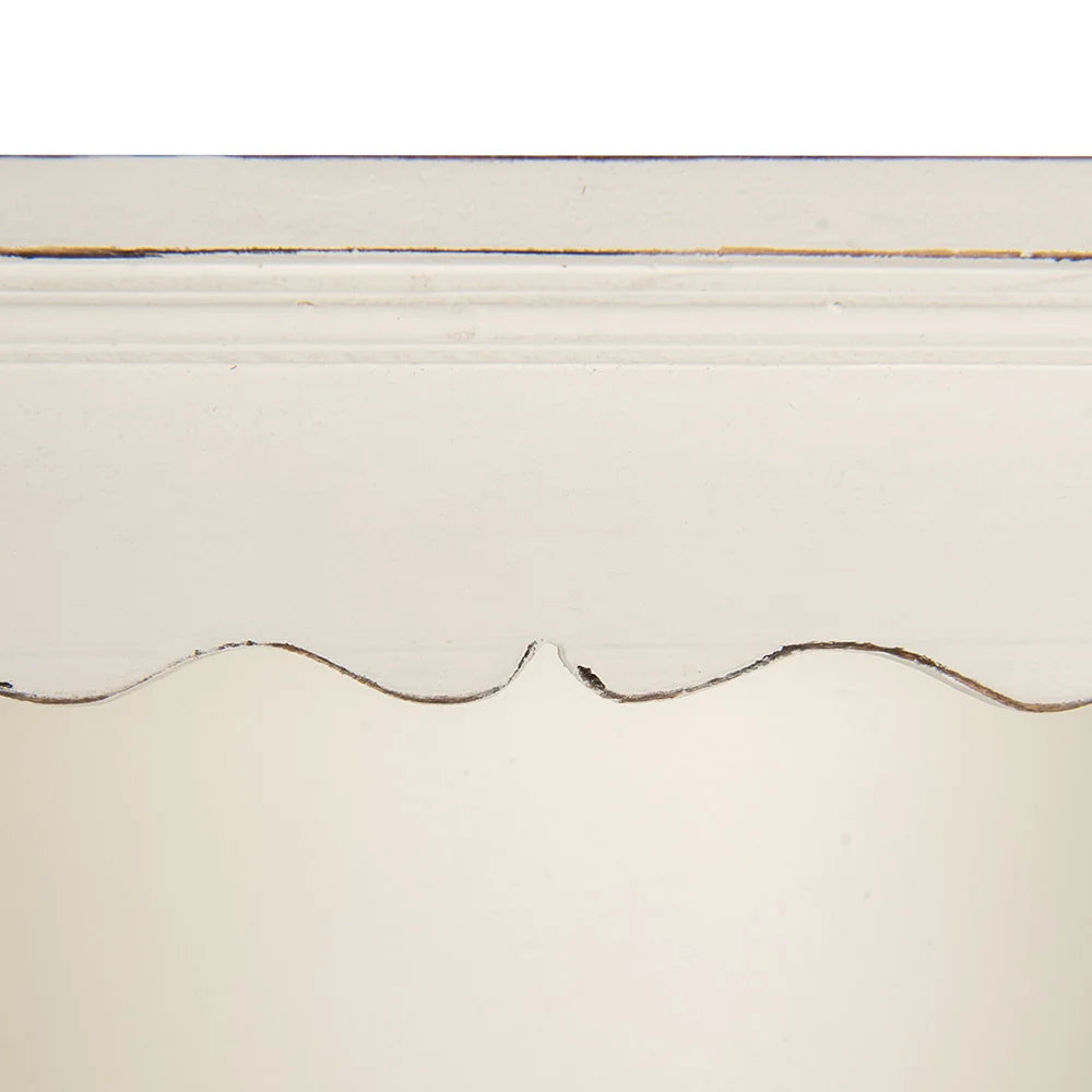 Clayre & Eef - Wandregal aus Holz Landhausstil – 45×16×67 cm