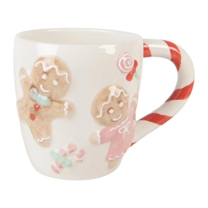 Clayre & Eef - Tasse Lebkuchen Zuckerstangenhenkel