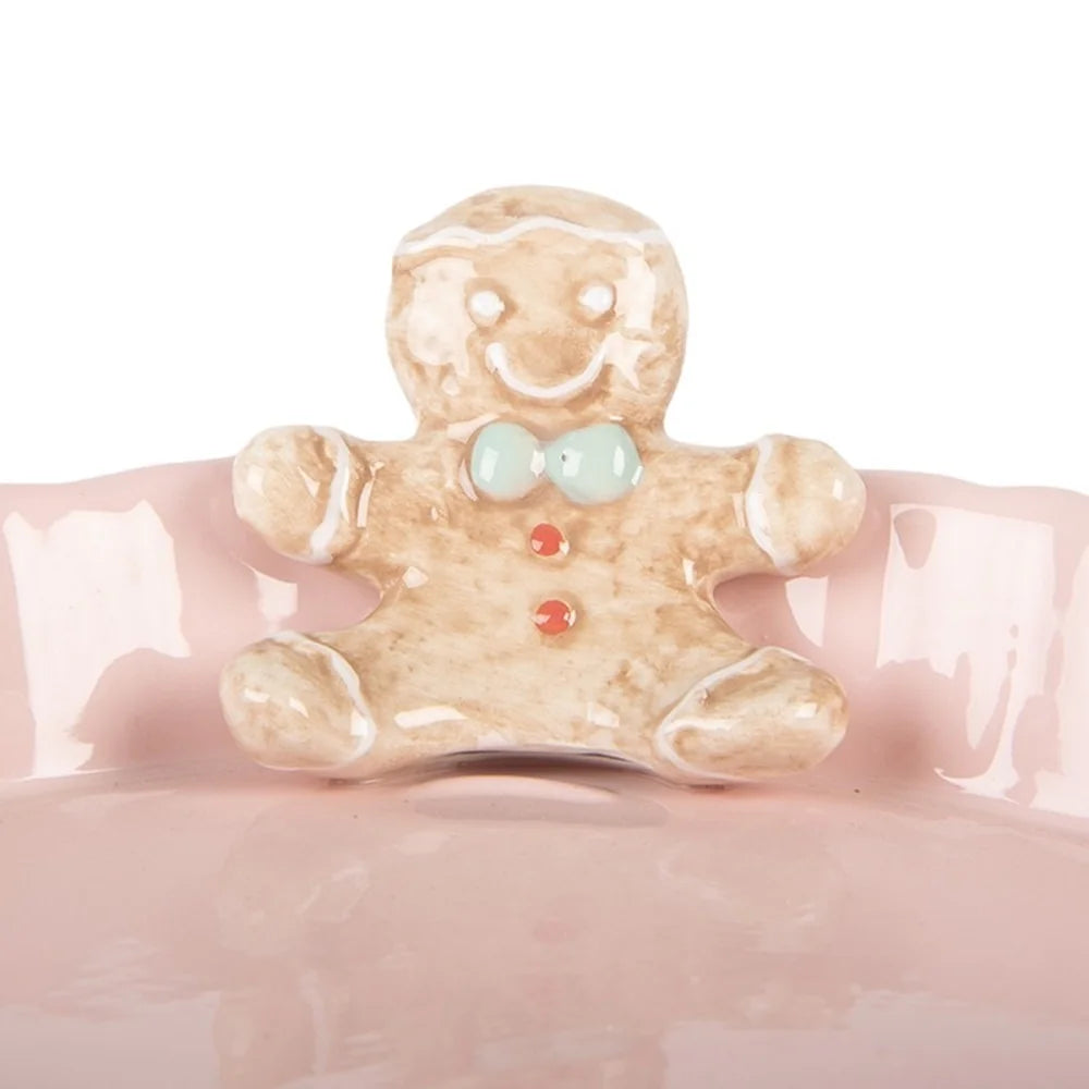 Clayre & Eef - Schüssel Lebkuchenmann rosa