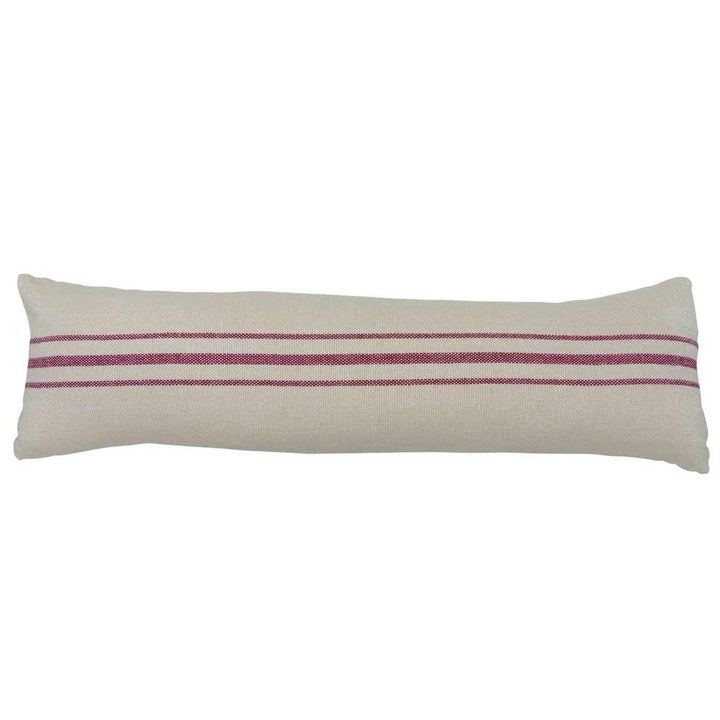 Danishville - Kissen Jute rot mit Füllung 20 x 70 cm