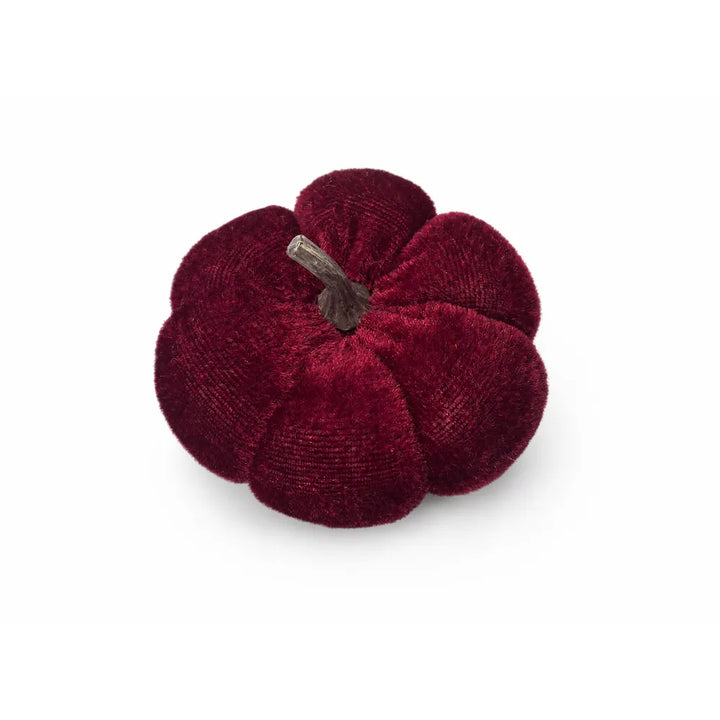 Alsaba Home - Deko-Kürbis aus Samt in Rosa