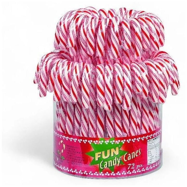 Echte Zuckerstange Vintage Rot Weiß