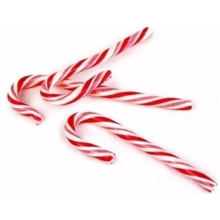 Echte Zuckerstange Vintage Rot Weiß