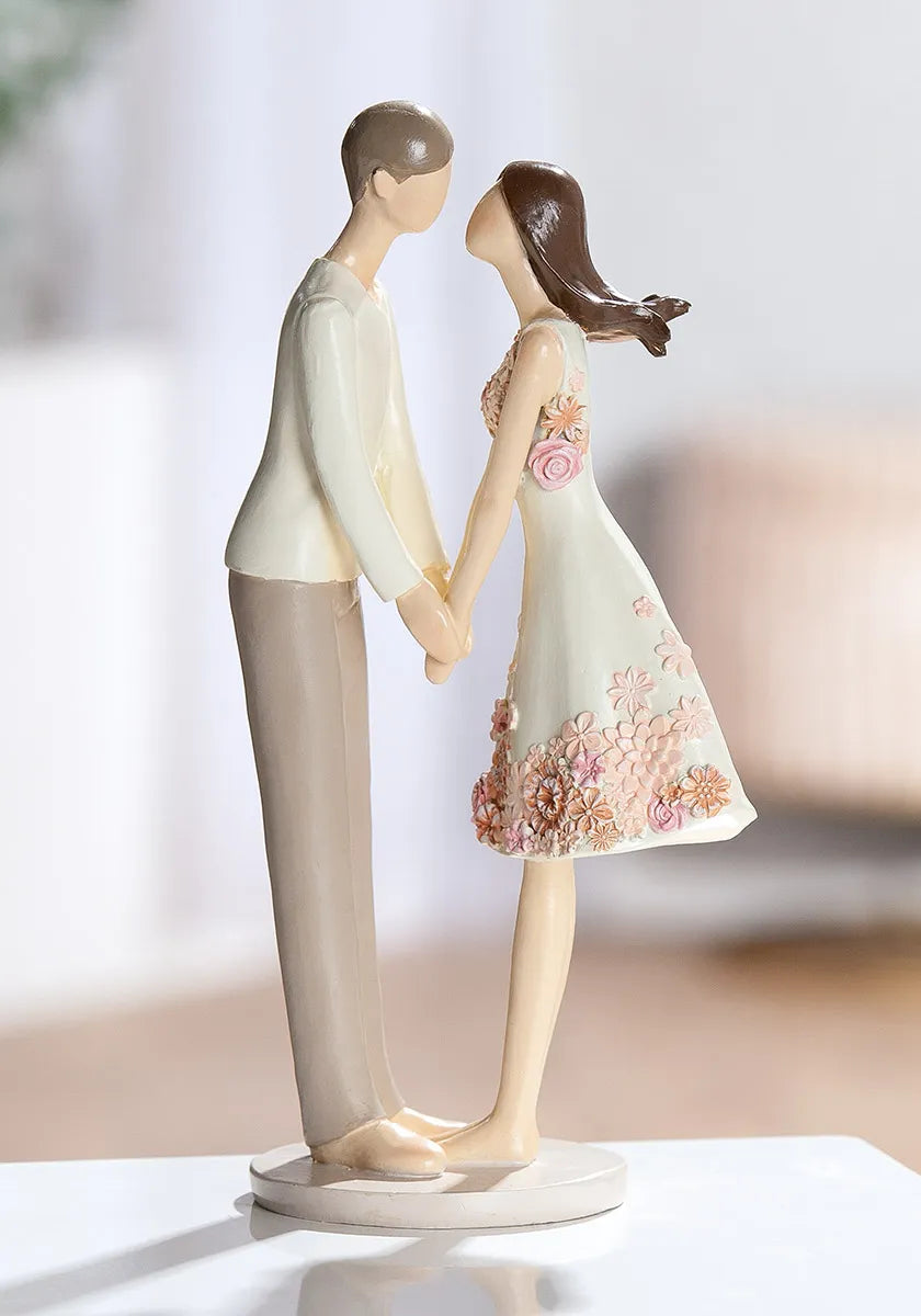 Gilde - Figur Paar Floral Love Hochzeitsdeko