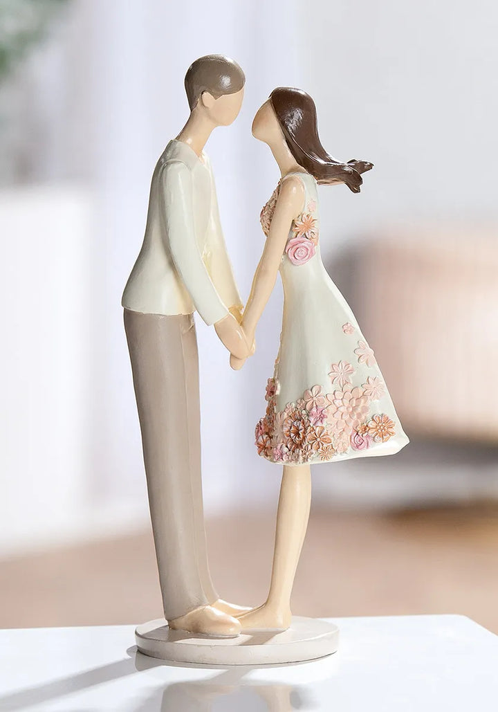 Gilde - Figur Paar Floral Love Hochzeitsdeko