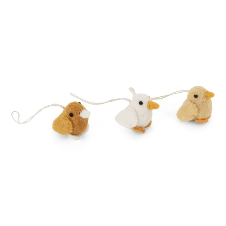 Gry &amp; Sif - Küken Vögel Filz 3er Set