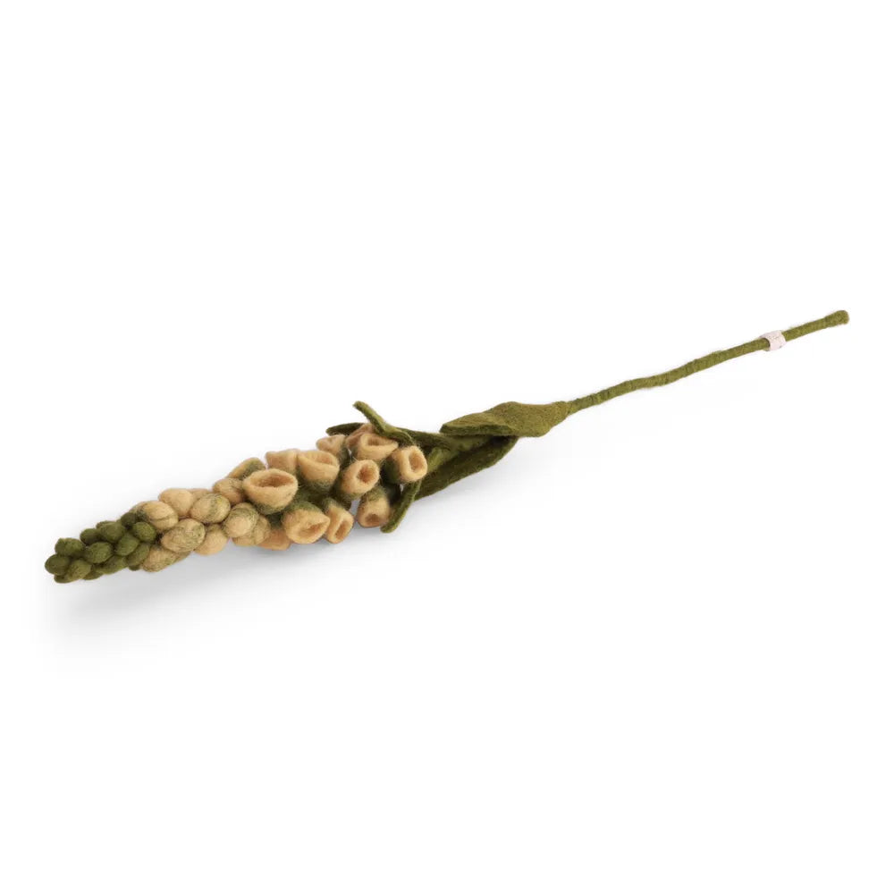 Gry &amp; Sif - Fingerhut Filzblume - Hellgelb