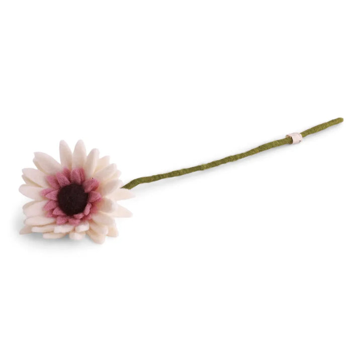 Gry &amp; Sif - Gerbera Filzblume - Weiß