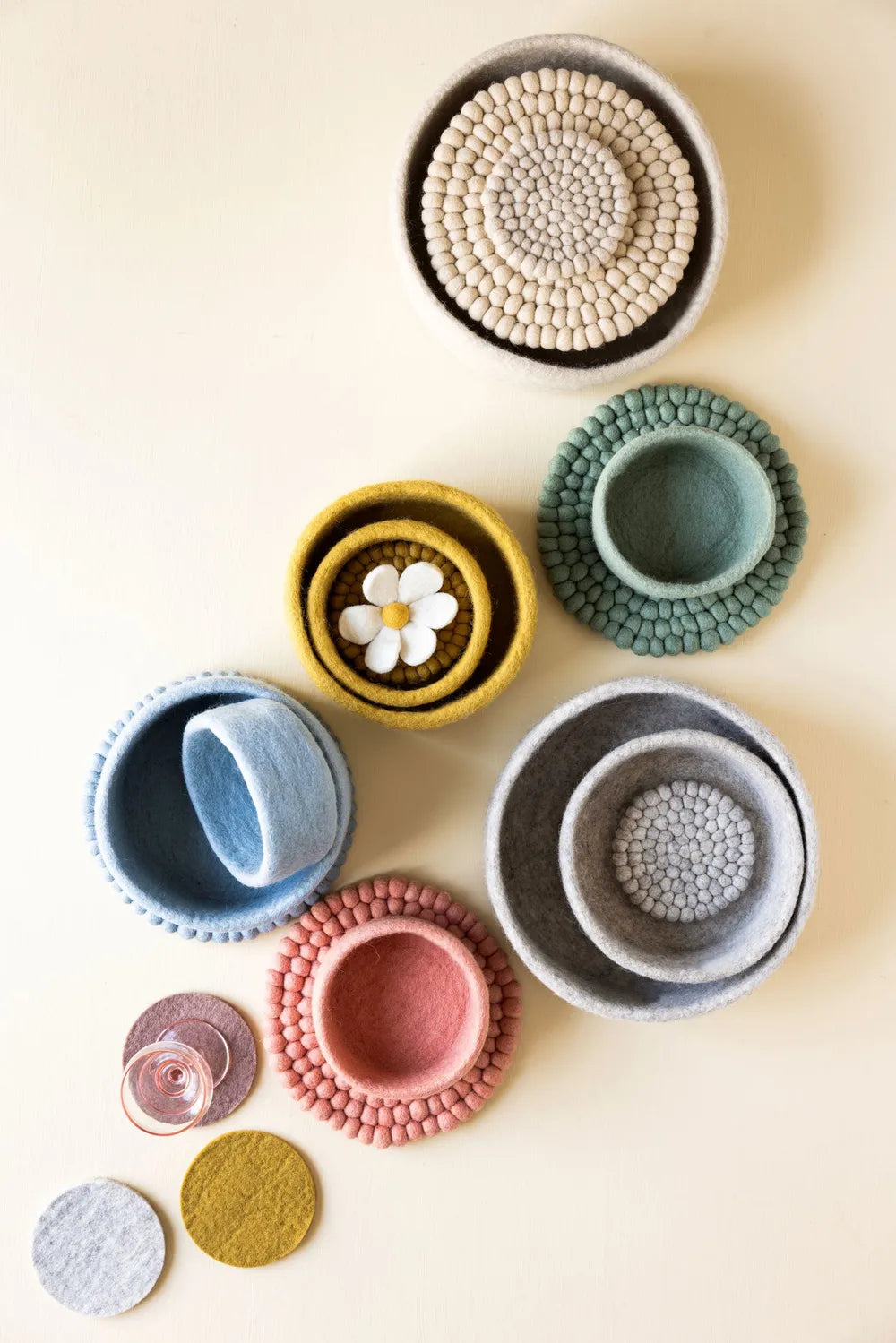 Gry & Sif - Schalen Set Hellblau