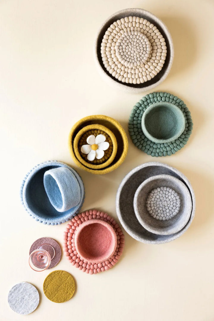 Gry & Sif - Schalen Set Hellblau