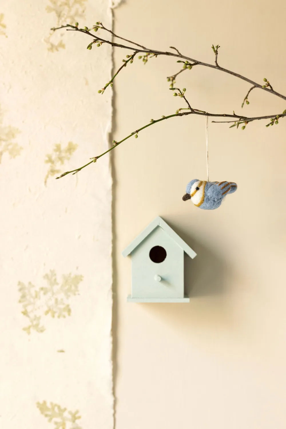 Gry &amp; Sif - Spatz Filz Blau