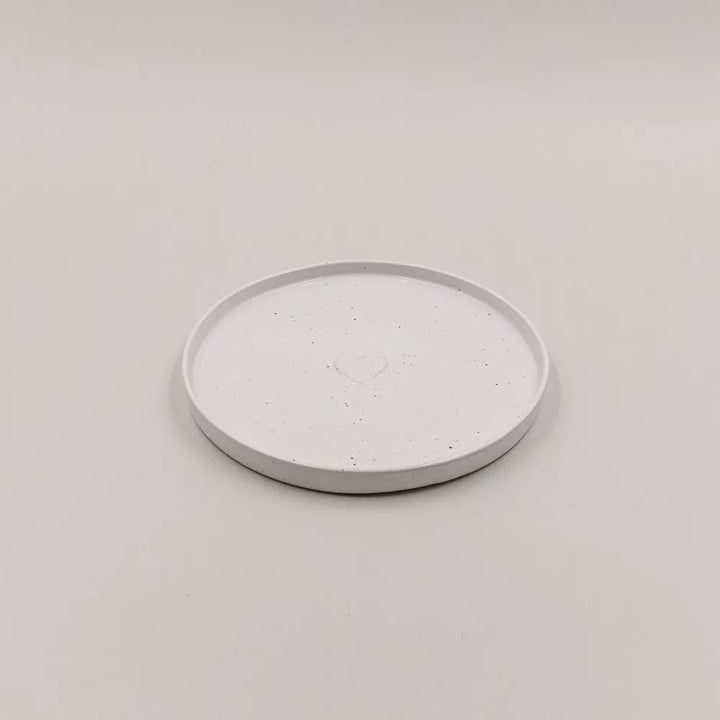 Eulenschnitt - Frühstücksteller Calma Herz