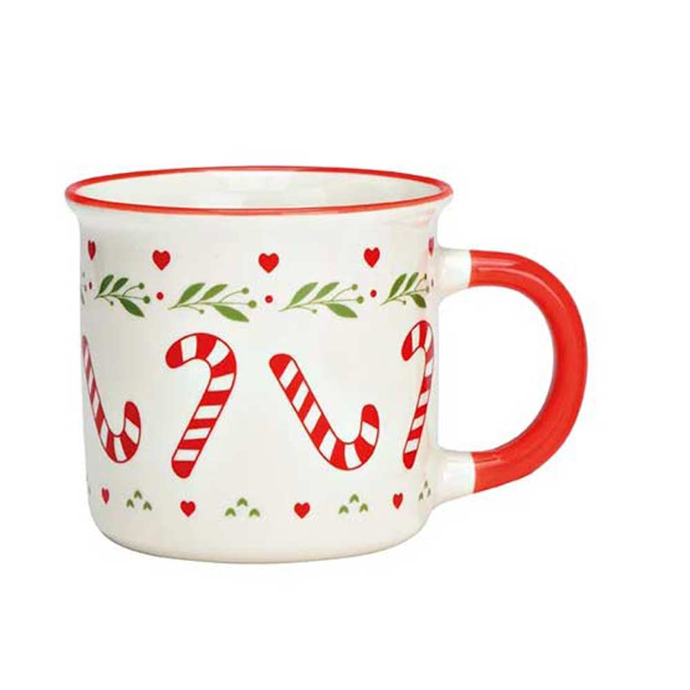 Weihnachtsbecher aus Porzellan – 350 ml – Alsaba