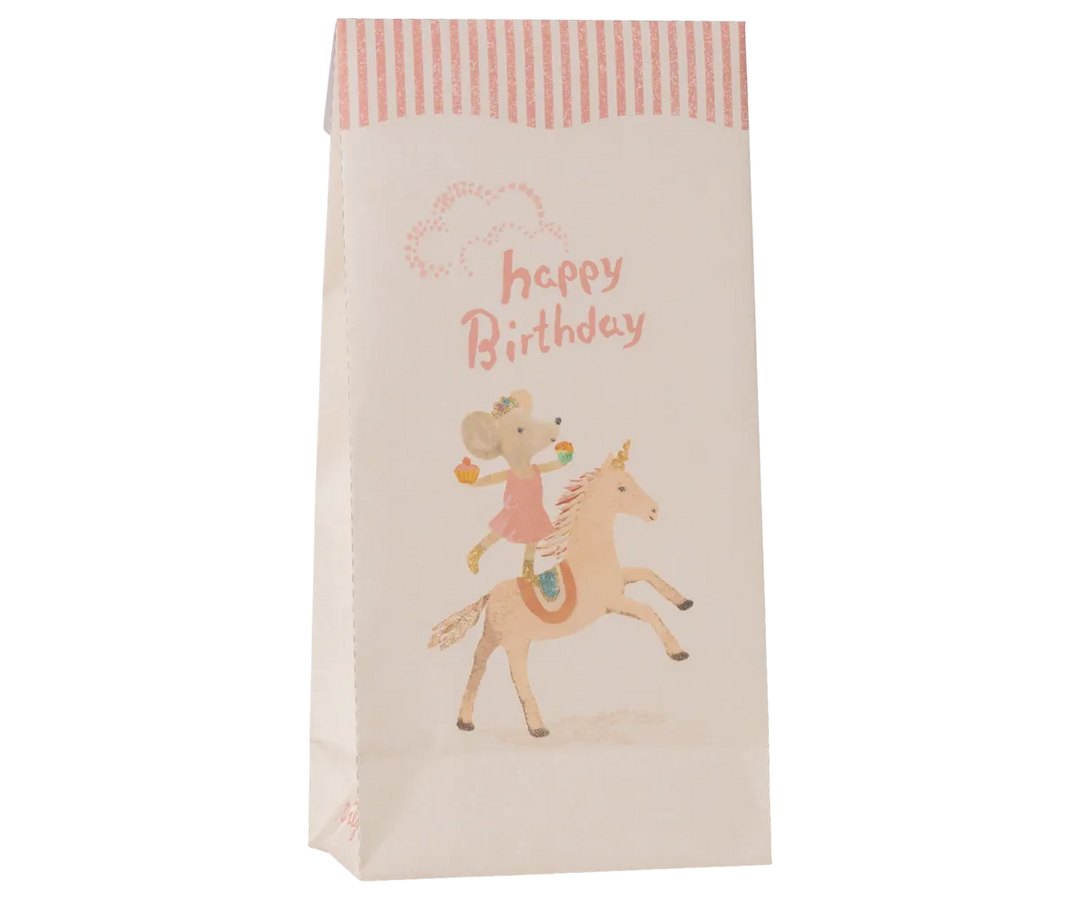 Maileg - Geschenktüte Happy Birthday Einhorn Goodie Bag 12 Stück