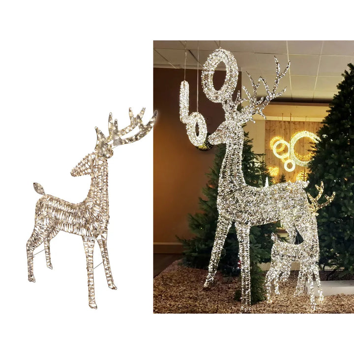 Gilde - Dekoobjekt (LED) Hirsch