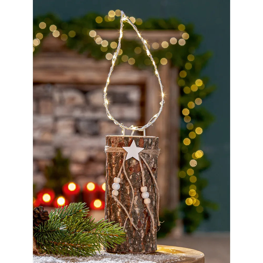 Gilde - Dekoobjekt (LED) Kerze "Candle" dekorative Leuchte mit warmweißem Flammeneffekt