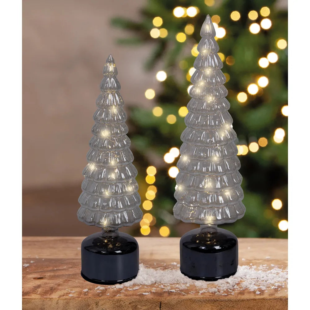 Gilde - Tannenbaum (LED) Weihnachtsdekoration für Tisch & Fenster Dekoartikel