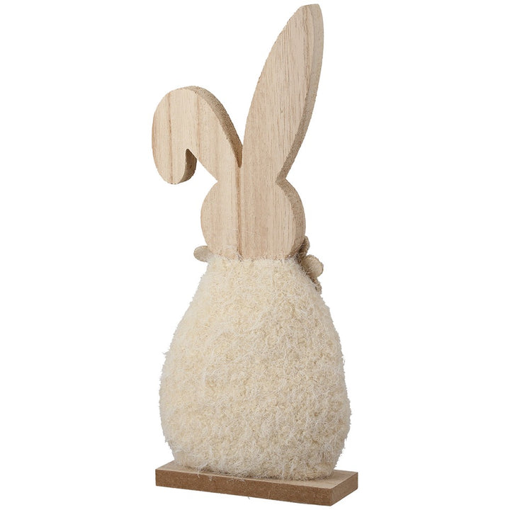 Gilde - Standrelief Hase Heri Holz Stoff