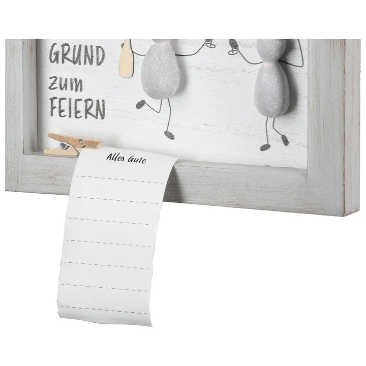 Gildehandwerk Bild Steinbild Spruch Grußkärtchen