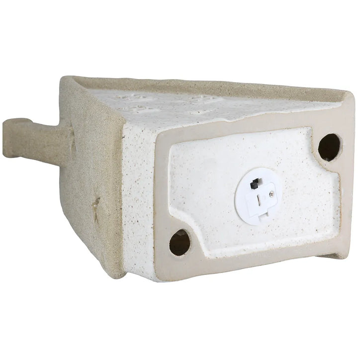 Gildehandwerk LED Dekohaus Maple Porzellan Beige