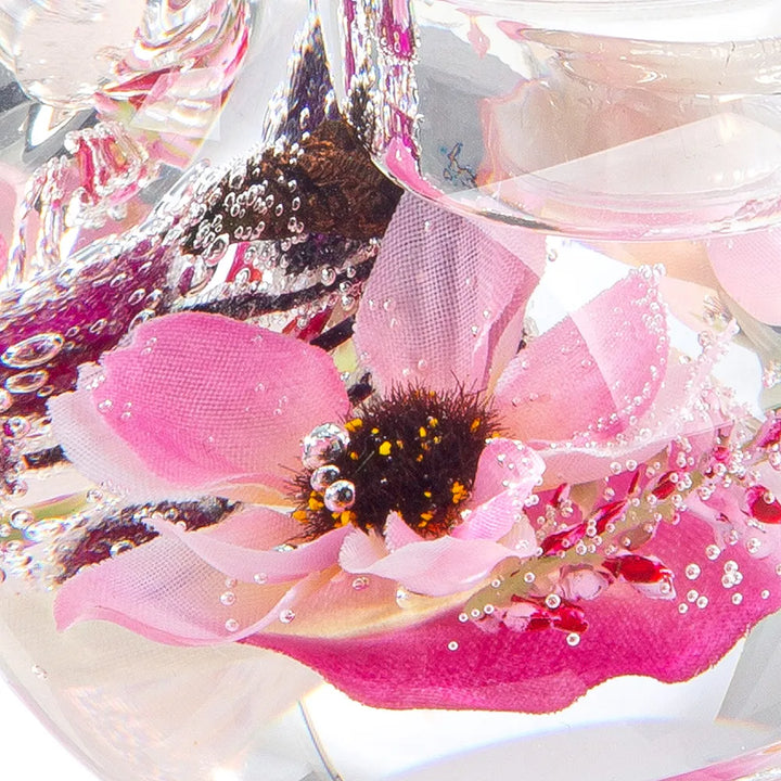 Gildehandwerk Teelichthalter Dreamlight Glas Vogel