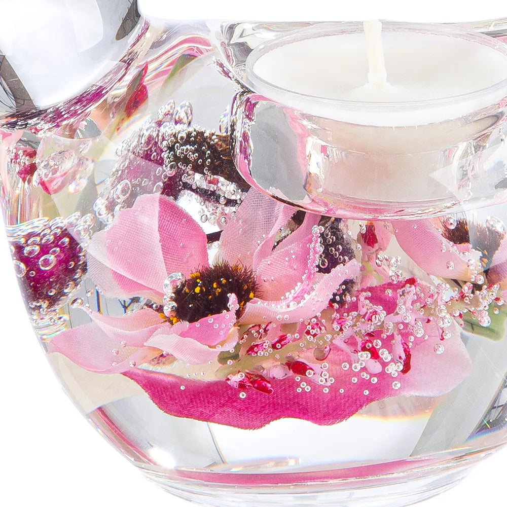 Gildehandwerk Teelichthalter Dreamlight Glas Vogel