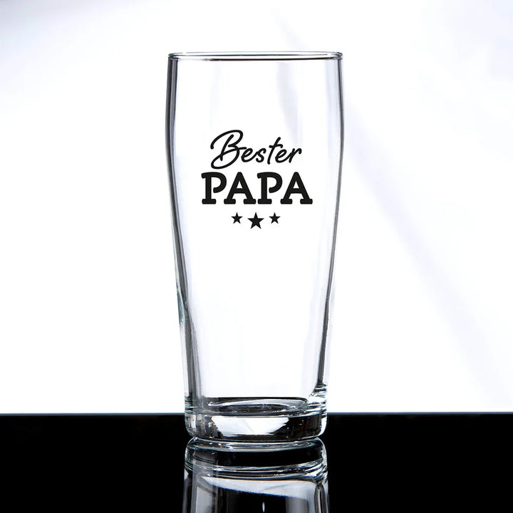 Gildehandwerk Trinkglas Herrengedeck Set Bester Papa