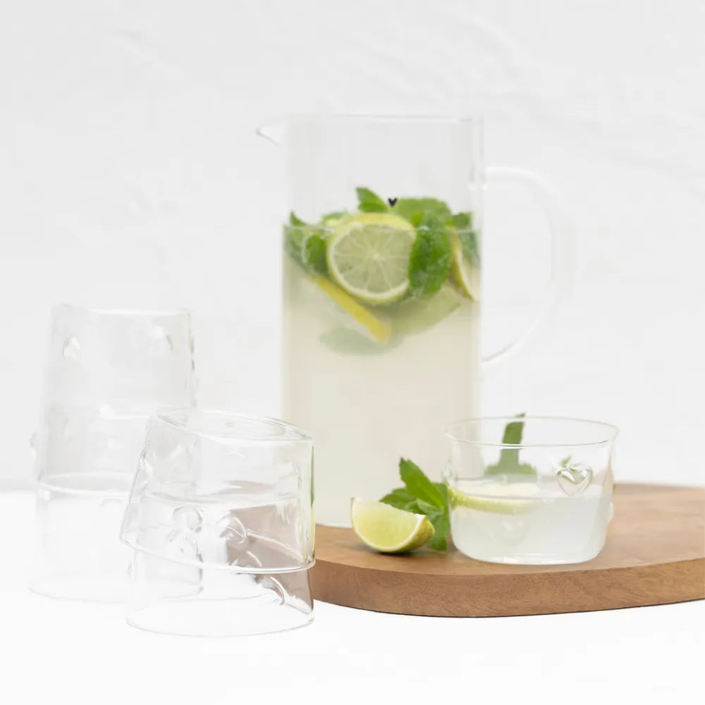 Bastion Collections - Glaskrug mit Herz