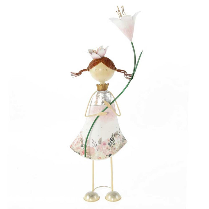 Goldbach - Blumenmädchen mit Rosen