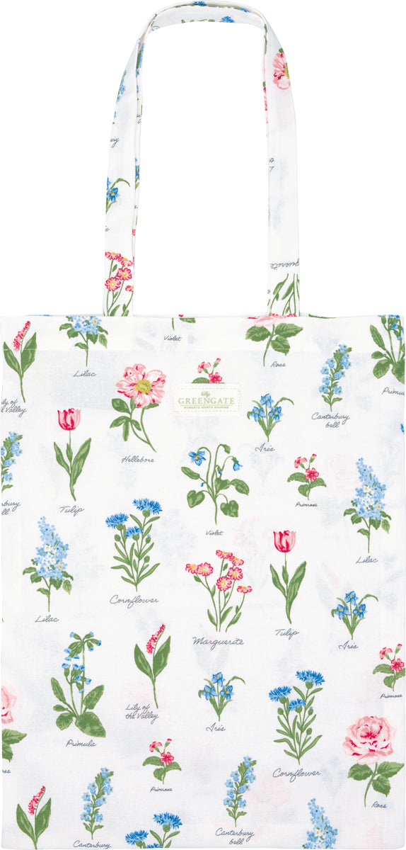 GreenGate - Agnes Baumwolltasche white