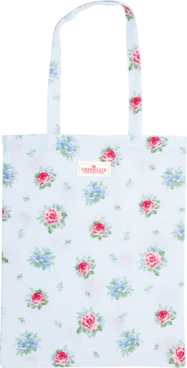 GreenGate - Alivia Baumwolltasche pale blue