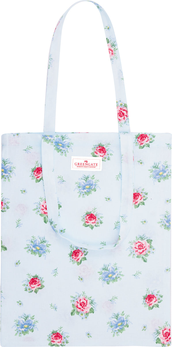 GreenGate - Alivia Baumwolltasche pale blue