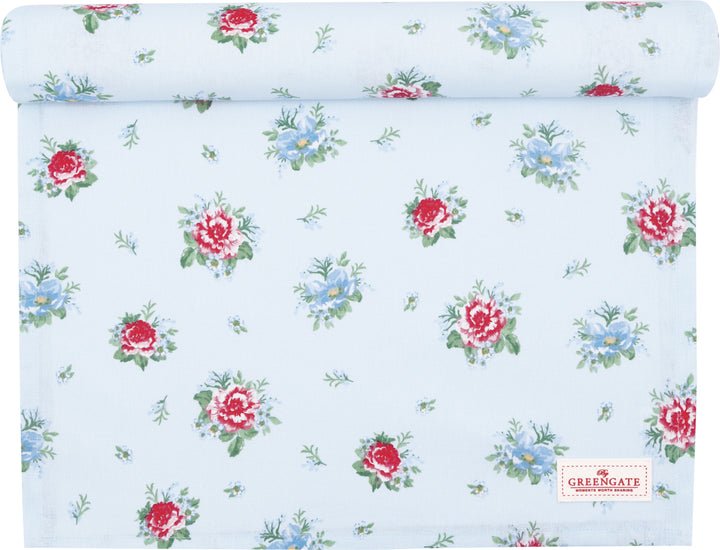 GreenGate - Alivia Tischläufer pale blue