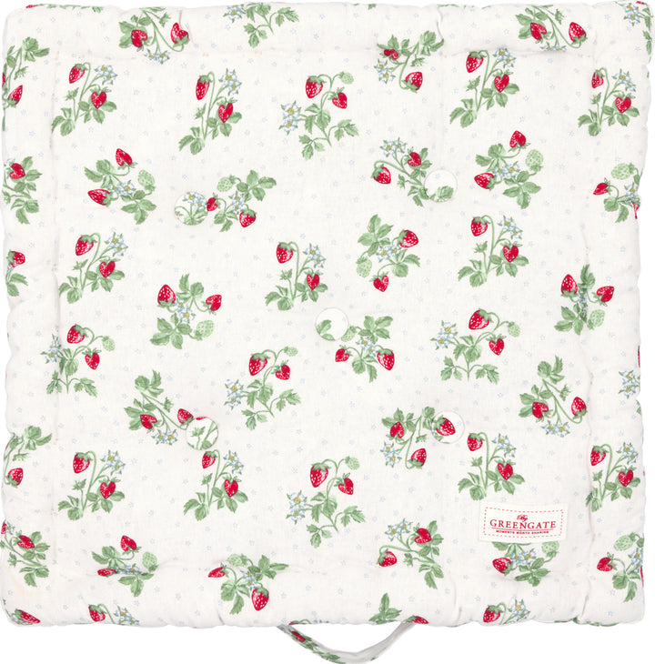 GreenGate - Berry Boxkissen white 50x50cm