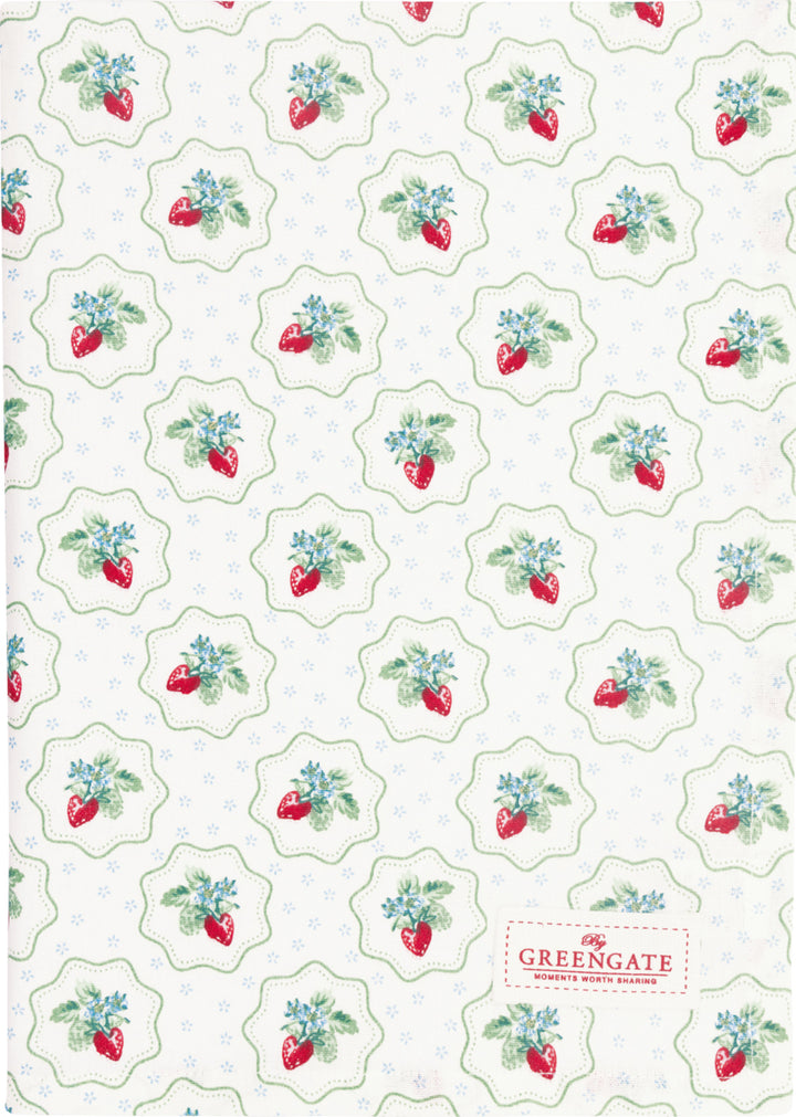 GreenGate - Berry petit Geschirrtuch white