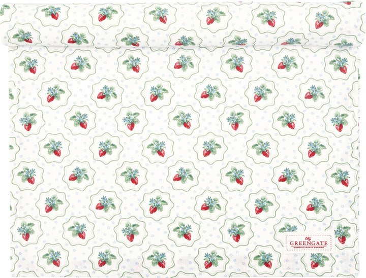 GreenGate - Berry petit Tischläufer white