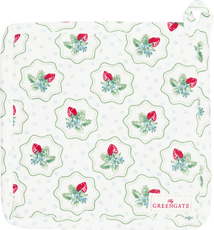 GreenGate - Berry petit Topflappen white 2er Set