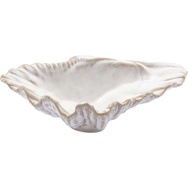 GreenGate - Conch shell Teller pale grey small