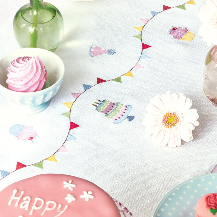 GreenGate - Dotty Stoffserviette mit Spitze