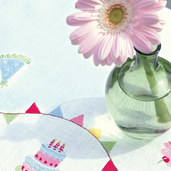 GreenGate - Dotty Stoffserviette mit Spitze
